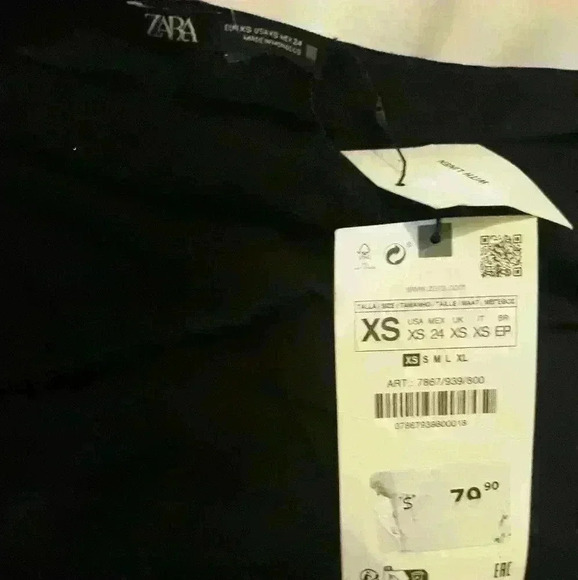 Zara sexy party/cocktail rouge dress size x/s - Picture 5 of 6